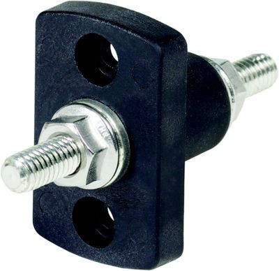 BLUE SEA SYSTEMS 2201-BSS TERMINAL FEED THRU 5/16 SM BLK