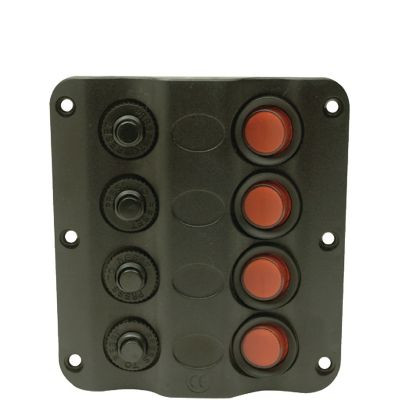 SEACHOICE 12321 SWITCH PANEL LED 4 GANG