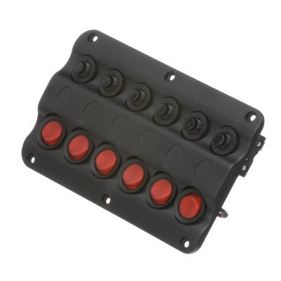 SEACHOICE 12331 SWITCH PANEL LED 6 GANG