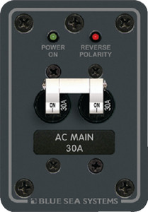 BLUE SEA SYSTEMS 8077 PANEL 120VAC 30A MAIN