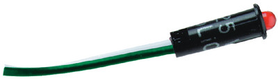 BLUE SEA SYSTEMS 8066 LED RED 11/61 IN 120 VAC