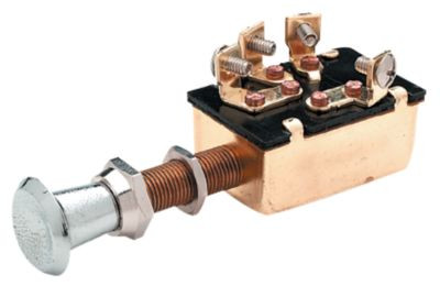 SEACHOICE 11921 PUSH-PULL SWITCH-3 POS/2 CIRC