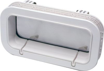 BECKSON MARINE PO512DWC20 PORT OPENING WHT/CLR 5 X 12IN