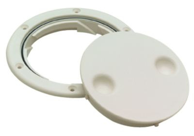 SC50-39361 TWIST DECK PLATE-6-ARTIC WHT