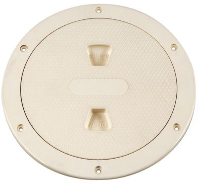 BECKSON MARINE DP84N DECKPLATE 8IN NEU SCREW NONSKI
