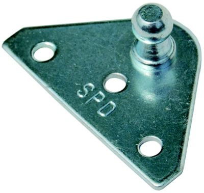 TAYLOR 2020108910 FLAT ZINC PLT BRACKET 1 PR/PK