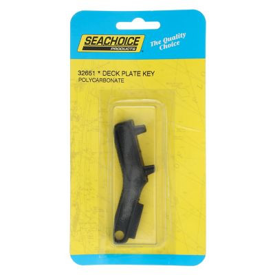 SC50-32651 DECK PLATE KEY-BLACK POLYCARB