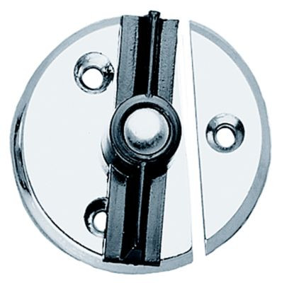 PERKO 1216DP0CHR DOOR BUTTON W/SPRING