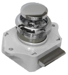 SEA-DOG LINE 224300-1 PUSH BUTTON RIM LATCH - CHROME