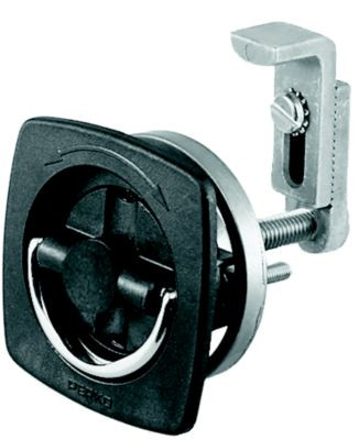 PERKO 0932DP1BLK 2-1/2X2-1/2 BLK FLUSH LATCH