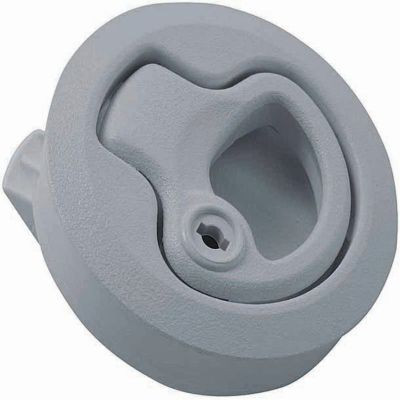 TEAK ISLE  29201 LATCH FLUSH LOCKING WHITE