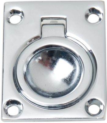 PERKO 0841DP0CHR C/P ZINC FLUSH RING PULL