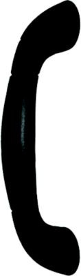 T-H MARINE GHB1DP GRAB HANDLE - BLACK