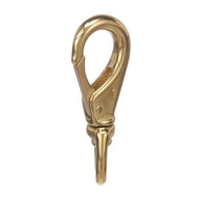 SC50-36901 SWIVEL EYE SNAP-4 1/2 -BRASS