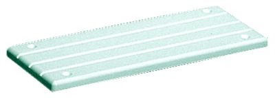 TEAK ISLE  25401 STEP PAD 8.75IN X 3.5IN WHITE