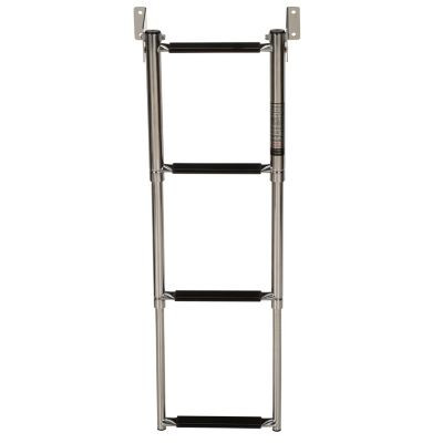 SEACHOICE 71231 SS TRANSOM MOUNT 4 STEP LADDER