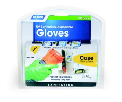 CAMCO RV 40285 DISPOSABLE DUMP GLOVES 100CT.