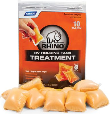 CAMCO RV 41519 RHINOFLEX DROP-INS 10/BAG