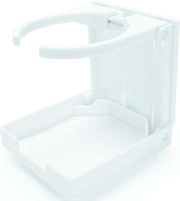 CAMCO RV 44040 ADJUSTABLE DRINK HOLDER WHITE