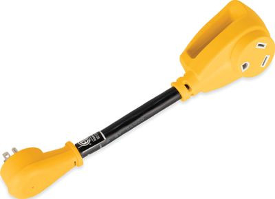 CAMCO RV 55165 DOGBONE 15AMP MALE TO 30AMP