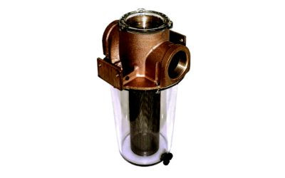 GROCO ARG-1000-S 1" WATER STR #304 SS BASKET