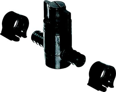 ELKHART SUPPLY CORP 30879 STRAIGHT STOP CRIMP VALVE 1/2"