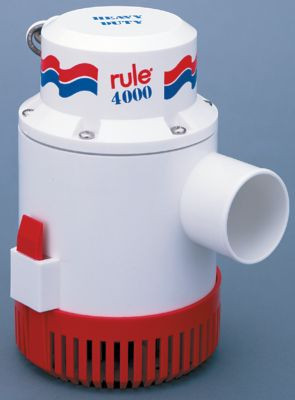 RULE  56D-24 BILGE PUMP 4000GPH  24 VOLT