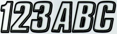 HARDLINE PRODUCTS 800CLBLK SERIES 800 - CLEAR