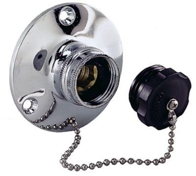 PERKO 0499DP0CHR WATER INLET FITTING W/PLUG