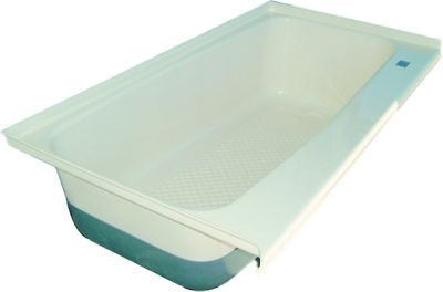 ICON TECHNOLOGIES 00480 BATH TUB, TU600 RH-POLAR WHT