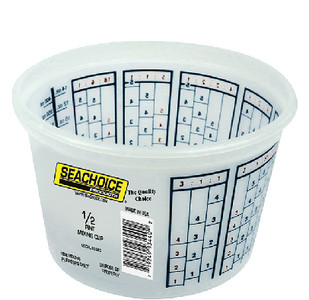 SEACHOICE 93440 MIXING BUCKET 1/2 PINT