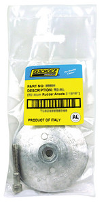 SEACHOICE 95601 ALUM RUDDER ANODE 1 7/8" X 1/4