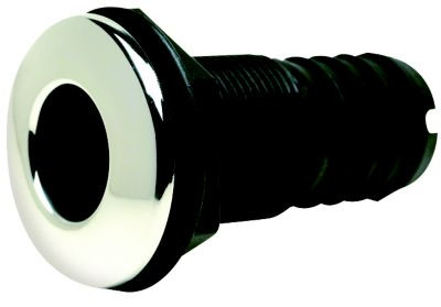 SEACHOICE 50-18461 1 1/8" SS THRU-HULL STRAIGHT