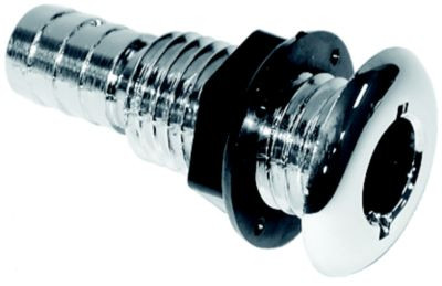 SEACHOICE 17961 THRU-HULL CONN-CHROME-1 1/8