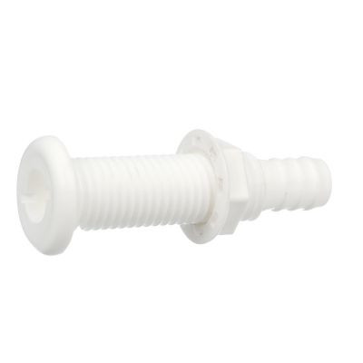 SEACHOICE 18161 4-LONG THRU-HULL 3/4 -WHT PLA