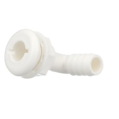 SEACHOICE 50-18131 THRU-HULL CONN-WHT PLAS-1 NUT