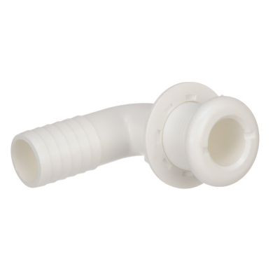 SEACHOICE 50-18141 THRU-HULL CONN-WHT PLAS-1 NUT