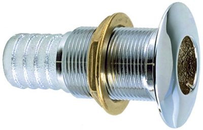 PERKO 0350005DPC 3/4  THRU HULL CONNECTION CHR