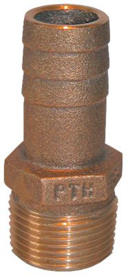 GROCO PTH-500 1/2INNPT X 1/2INHOSE BARB