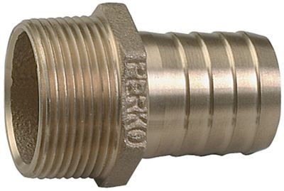 PERKO 0076DP8PLB 1 1/2  PIPE TO HOSE ADAPTER
