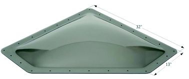 ICON TECHNOLOGIES 12112 NSL2810S 28"X10"X4" SKYLIGHT