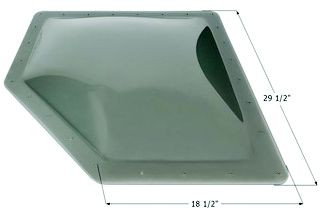 ICON TECHNOLOGIES 12207 NSL2615S 26"X15"X4" SKYLIGHT
