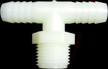BRASS FITTINGS T12T PL HS BRB PIPE T 1/2X1/2X1/2