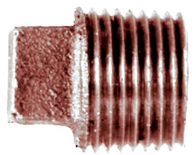 BRASS FITTINGS 44654 3/4 BRZ SQ HEAD PIPE PLUG