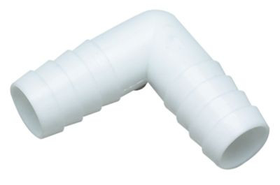 SEACHOICE 18211 90 DEG ELBOW-WHT-3/4  I.D.HOS