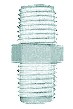 BRASS FITTINGS M38 NIPPLE 3/8X3/8