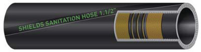 SHIELDS HOSE 116-101-1124 1 1/2 X 12 1/2 SANITATION HOSE