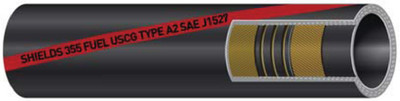SHIELDS HOSE 116-355-1120 1 1/2 X 50 TYPE A FUEL FILL