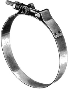 SHIELDS HOSE 18-720-2120 2 1/2IN T BOLT BAND CLAMP