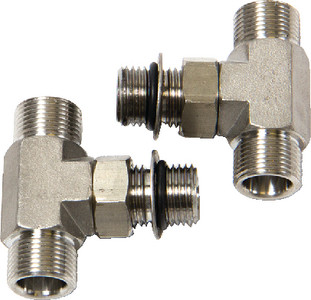 SEASTAR SOLUTIONS HF6005 ORB FITTING-TEE 2PK